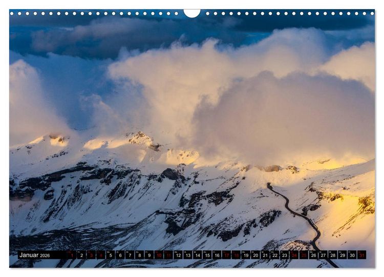 Produktbild: Am Gro&szlig;glockner. Berge, Stra&szlig;e, Natur (Wandkalender 2026 DIN A3 quer), CALVENDO Monatskalender