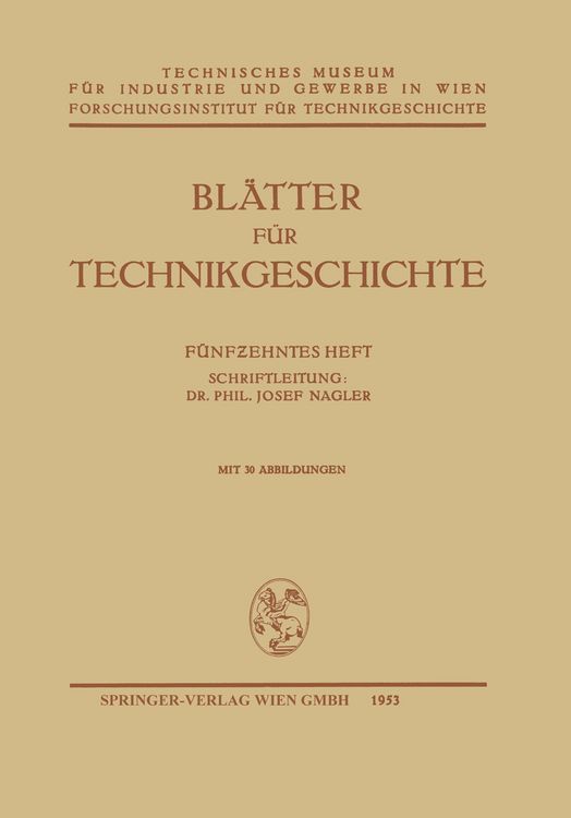 Produktbild: Bl&auml;tter f&uuml;r Technikgeschichte