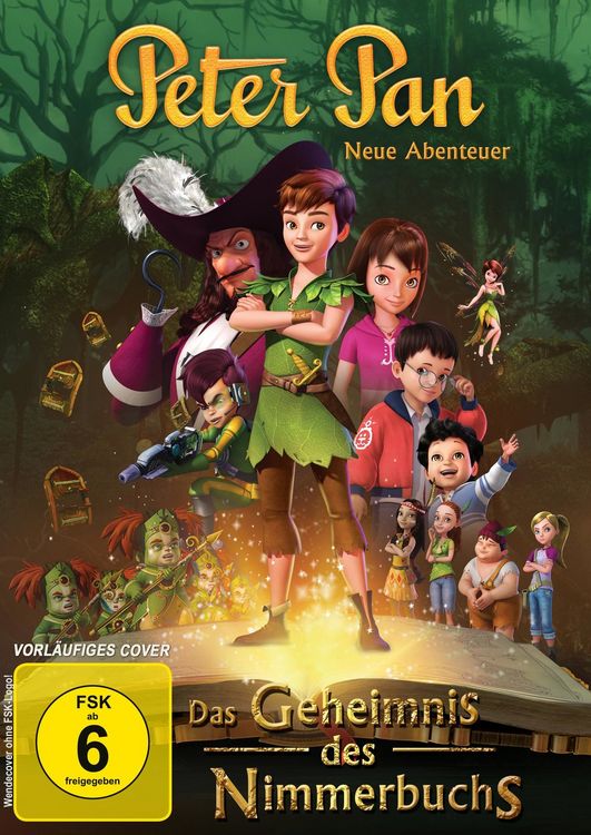 Produktbild: Peter Pan - Neue Abenteuer - Das Geheimnis des Nimmerbuchs