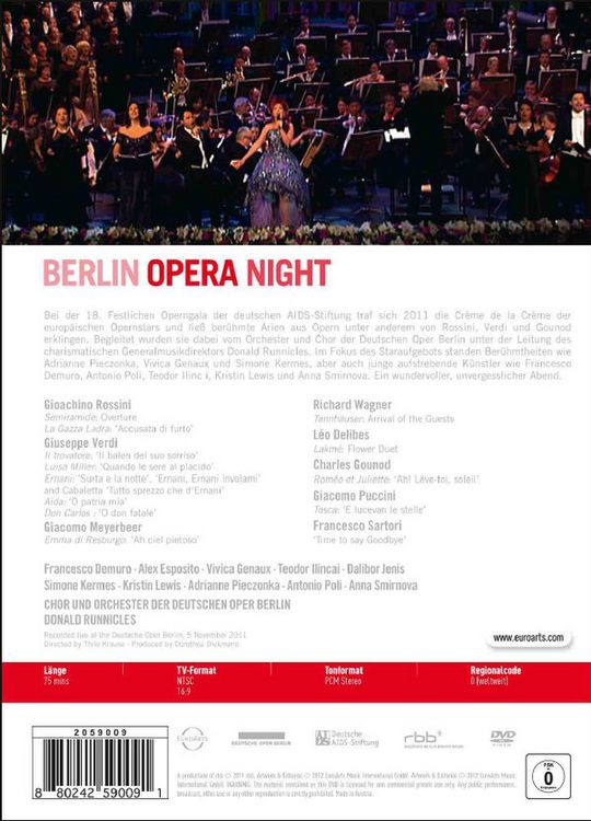 Produktbild: Festliche Operngala f&uuml;r die deutsche AIDS-Stiftung