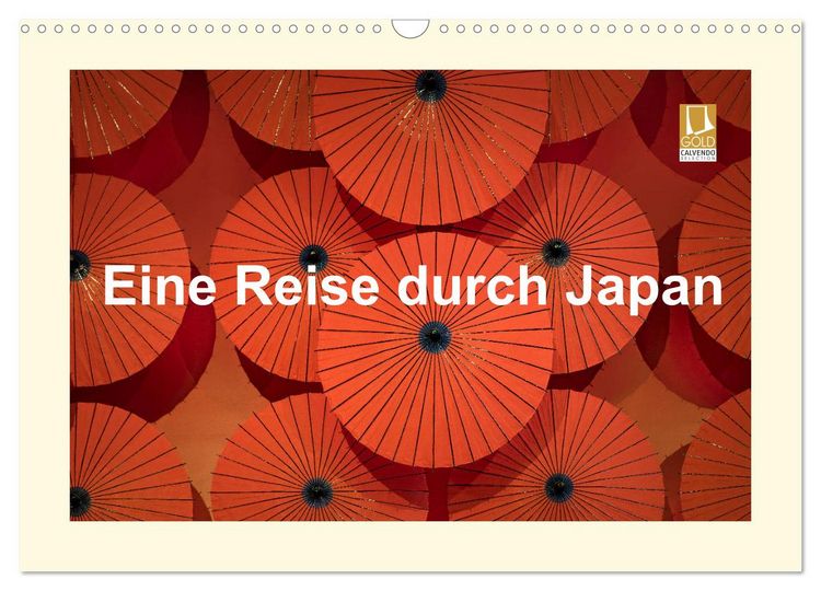 Produktbild: Eine Reise durch Japan (Wandkalender 2026 DIN A3 quer), CALVENDO Monatskalender
