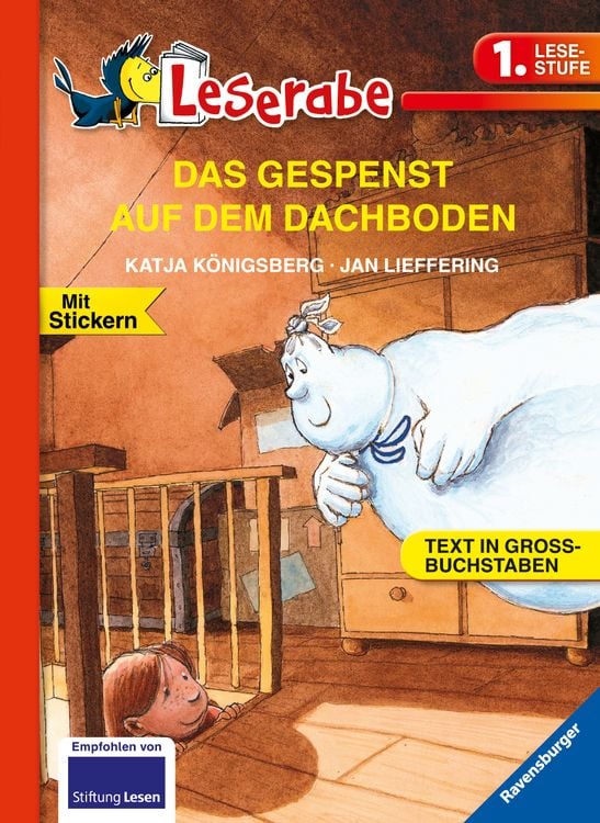 Bild vom Artikel Leserabe 1. Lesestufe - Das Gespenst auf dem Dachboden vom Autor Katja Königsberg