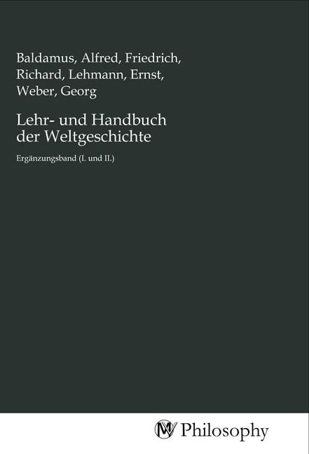 Produktbild: Lehr- und Handbuch der Weltgeschichte