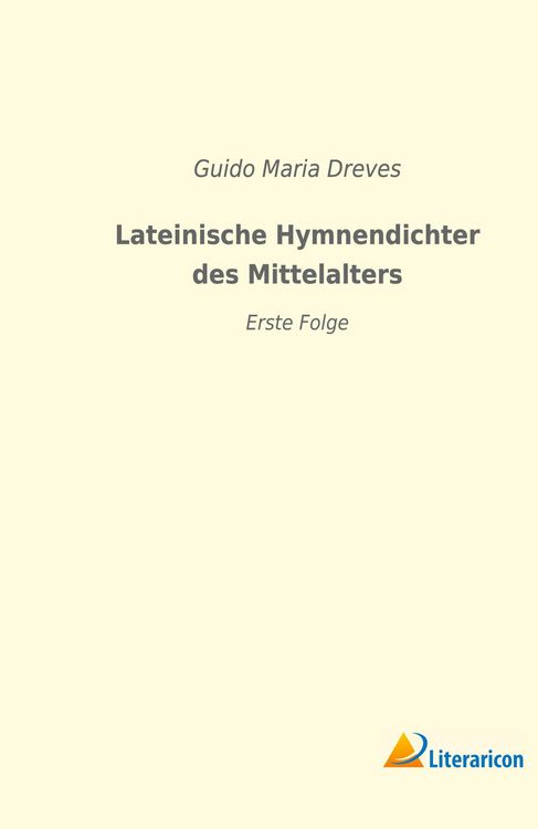 Produktbild: Lateinische Hymnendichter des Mittelalters