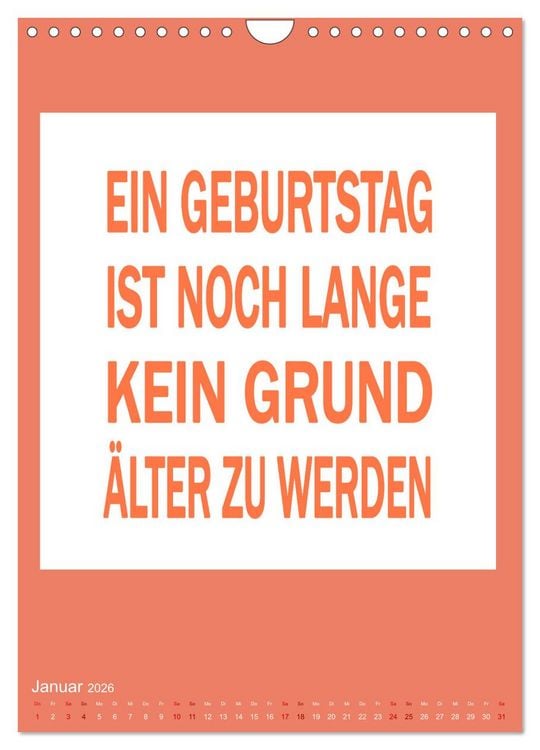 Produktbild: Memo an mich (Wandkalender 2026 DIN A4 hoch), CALVENDO Monatskalender
