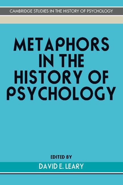 Produktbild: Metaphors in the History of Psychology