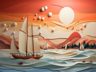 Produktbild: CALVENDO Puzzle Ein Motiv aus dem Kalender Paper Art | 1000 Teile Lege-Gr&ouml;&szlig;e 64x48cm Foto-Puzzle f&uuml;r gl&uuml;ckliche Stunden