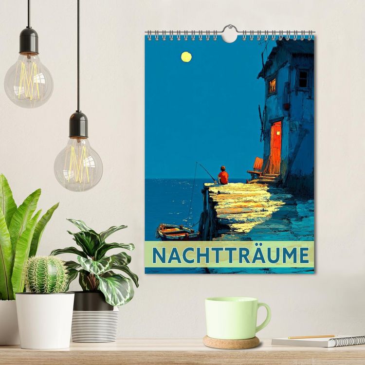 Produktbild: Nachttr&auml;ume (Wandkalender 2027 DIN A4 hoch), CALVENDO Monatskalender