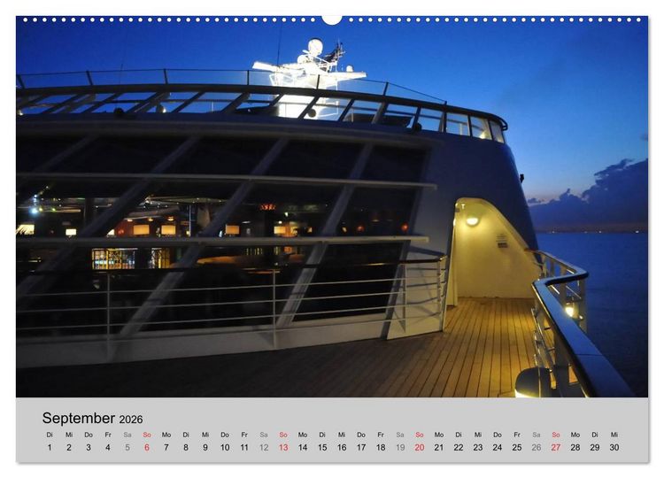 Produktbild: Kreuzfahrt Impressionen (Wandkalender 2026 DIN A2 quer), CALVENDO Monatskalender