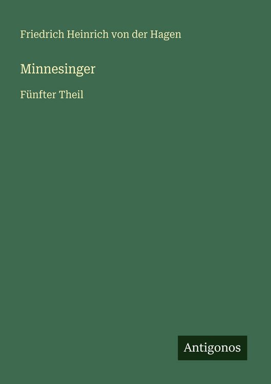 Produktbild: Minnesinger