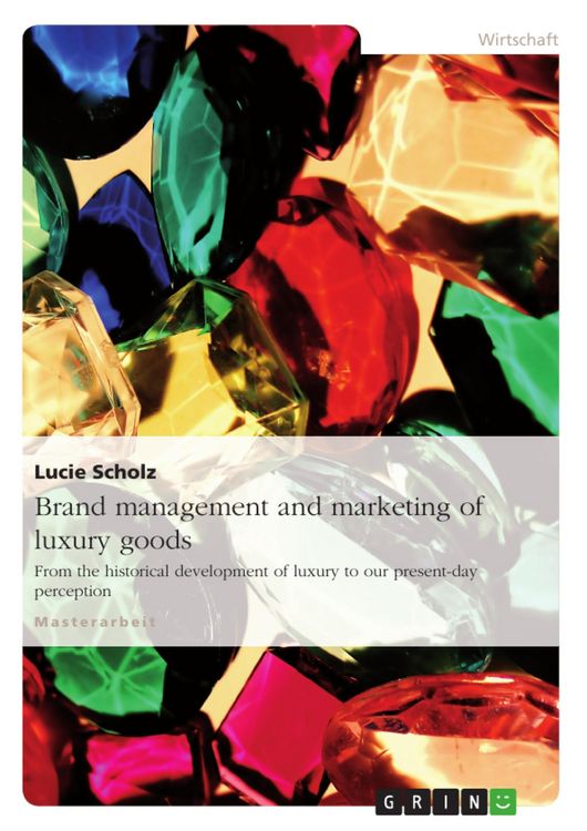 Produktbild: Brand management and marketing of luxury goods