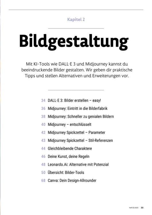 Produktbild: ChatGPT Einstieg KI Bilder