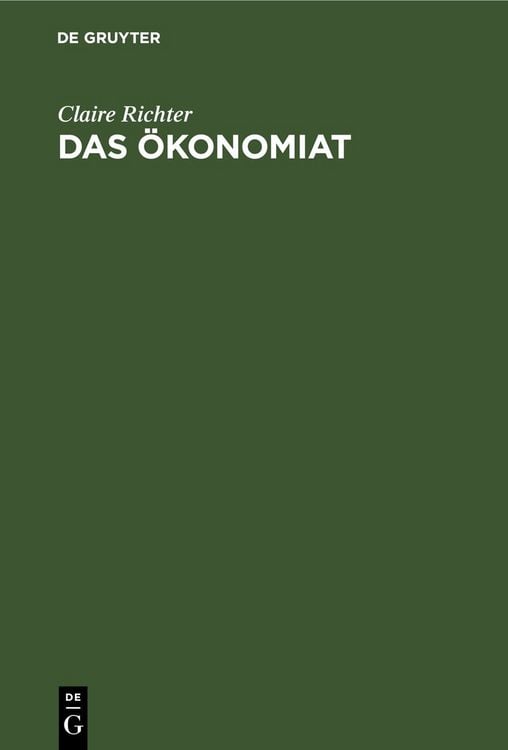 Produktbild: Das &Ouml;konomiat