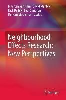 Produktbild: Neighbourhood Effects Research: New Perspectives