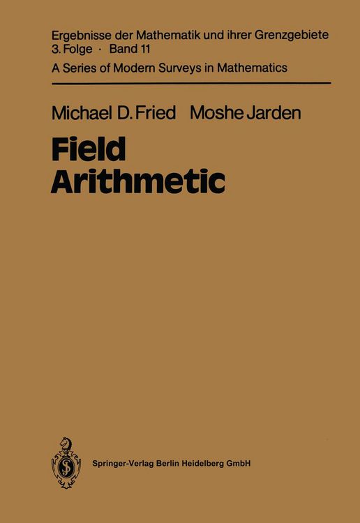 Produktbild: Field Arithmetic