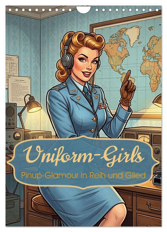 Produktbild: Uniform-Girls (Wandkalender 2027 DIN A4 hoch), CALVENDO Monatskalender