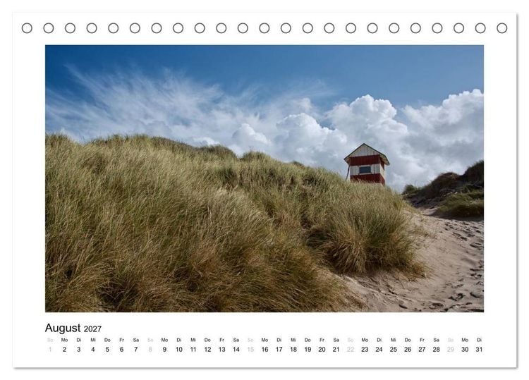 Produktbild: D&auml;nemark - Danmark (Tischkalender 2027 DIN A5 quer), CALVENDO Monatskalender