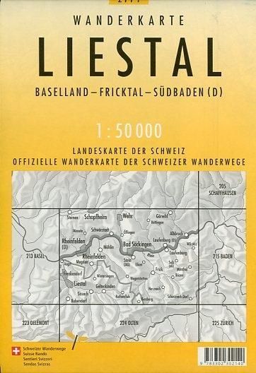 Produktbild: Swisstopo 1 : 50 000 Liestal