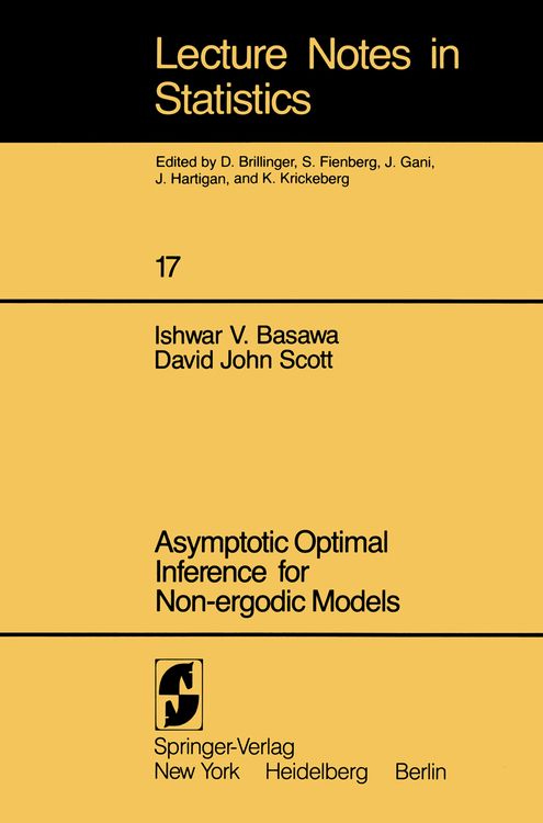 Produktbild: Asymptotic Optimal Inference for Non-ergodic Models