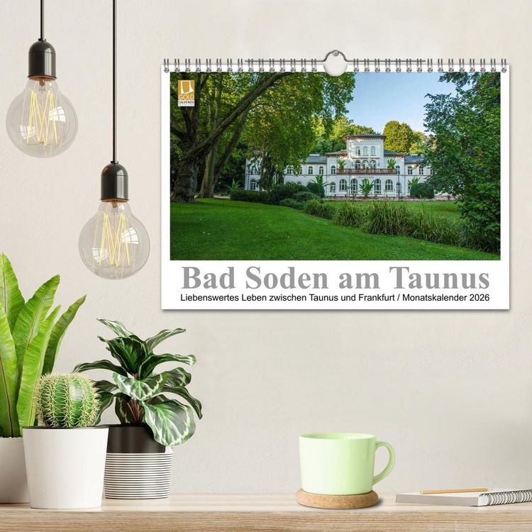 Produktbild: Bad Soden am Taunus (Wandkalender 2026 DIN A4 quer), CALVENDO Monatskalender