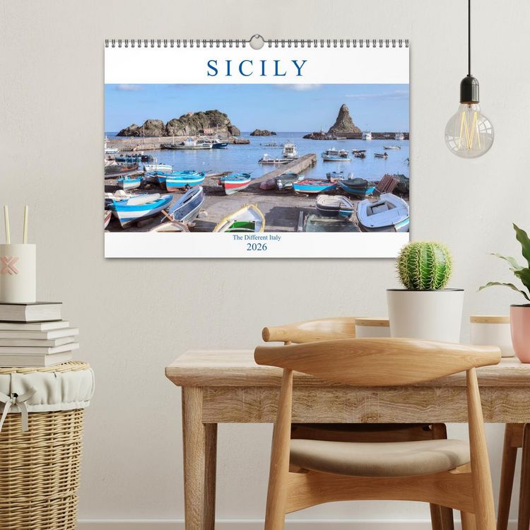 Produktbild: Sicily The Different Italy (Wall Calendar 2026 DIN A3 landscape), CALVENDO 12 Month Wall Calendar