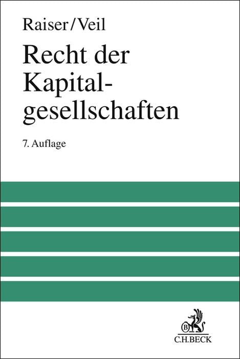 Produktbild: Recht der Kapitalgesellschaften