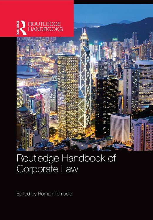 Produktbild: Routledge Handbook of Corporate Law