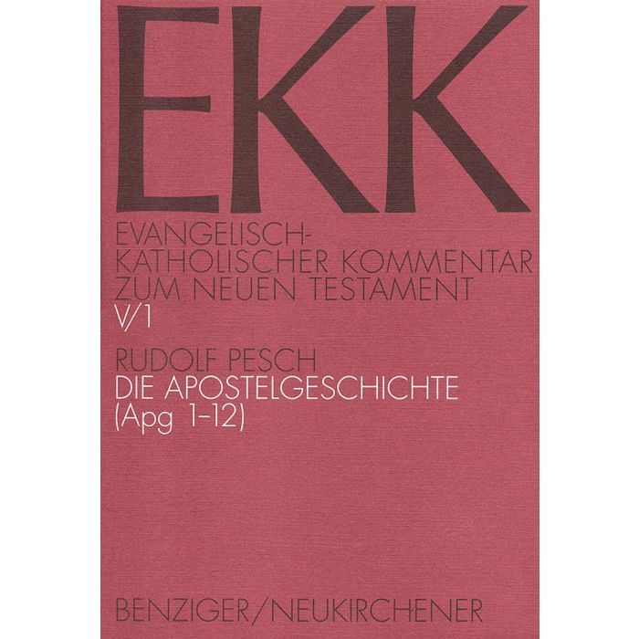 Produktbild: Evangelisch-kath. Kommentar zum NT / Apostelgeschichte I