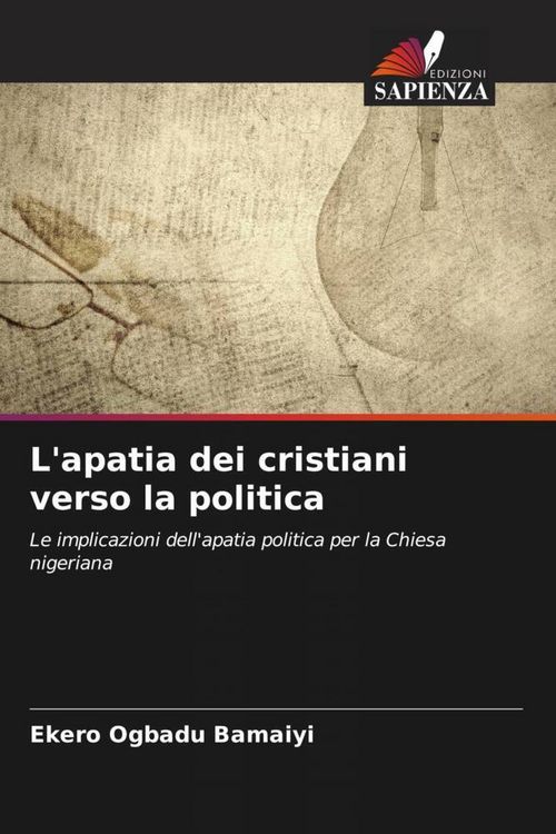 Produktbild: L'apatia dei cristiani verso la politica