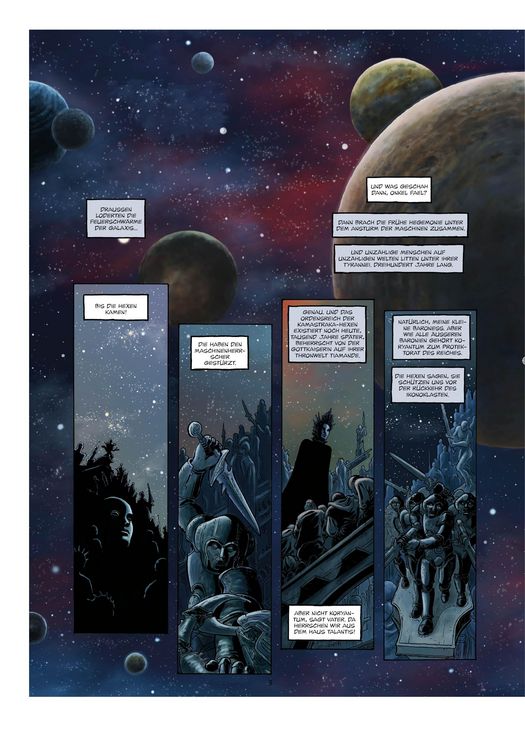 Produktbild: Die Krone der Sterne (Comic). Band 1 (von 3)