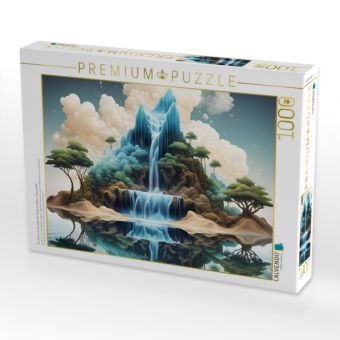 Produktbild: CALVENDO Puzzle Ein Motiv aus dem Kalender Magie der Natur - Wasserf&auml;lle | 1000 Teile Lege-Gr&ouml;&szlig;e 64x48cm Foto-Puzzle f&uuml;r gl&uuml;ckliche Stunden