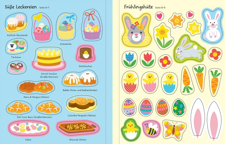 Produktbild: Mein erstes Stickerbuch: Wir feiern Ostern