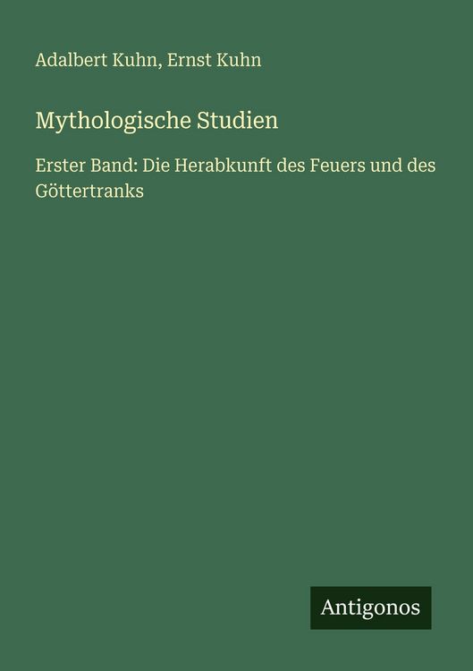 Produktbild: Mythologische Studien