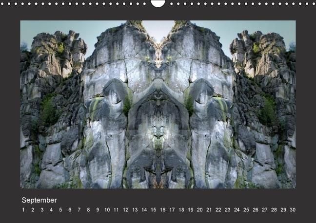 Produktbild: Spiegelwelten - die Externsteine (Wandkalender immerw&auml;hrend DIN A3 quer)