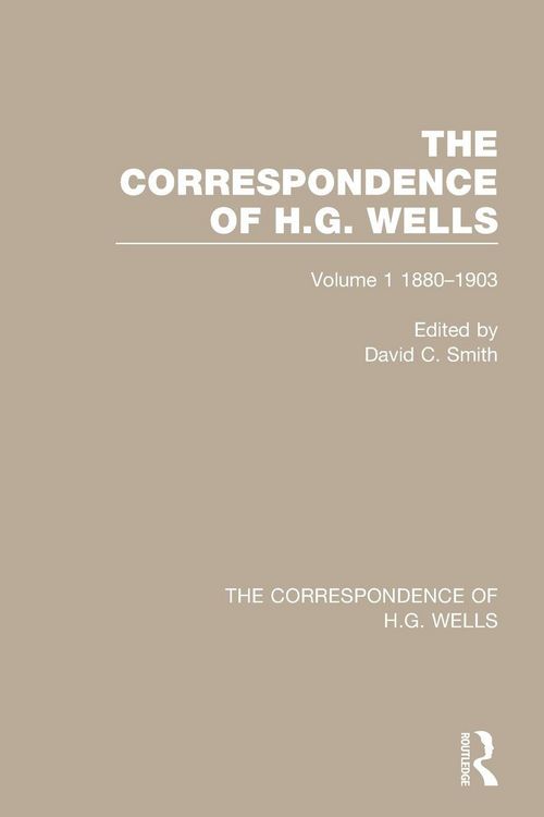Produktbild: The Correspondence of H.G. Wells