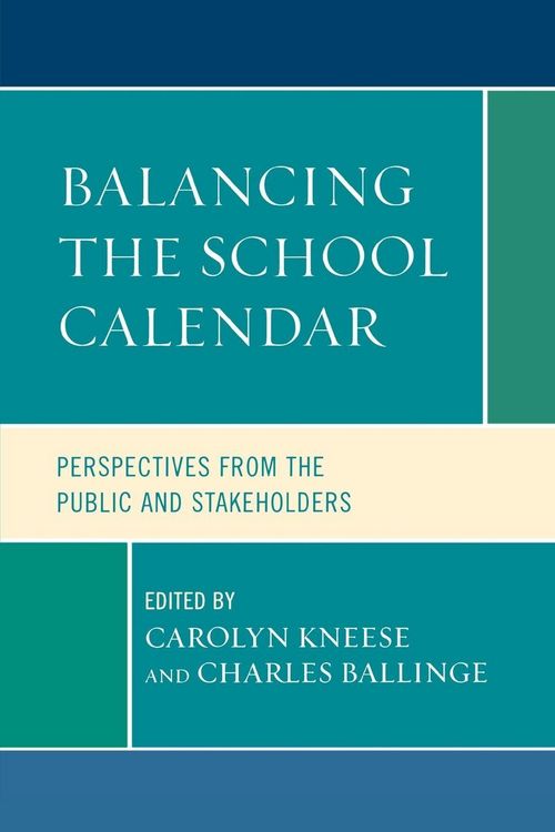 Produktbild: Balancing the School Calendar