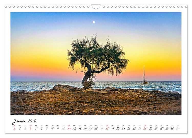 Produktbild: MALLORCA, Meine Balearische Insel (Wandkalender 2026 DIN A3 quer), CALVENDO Monatskalender
