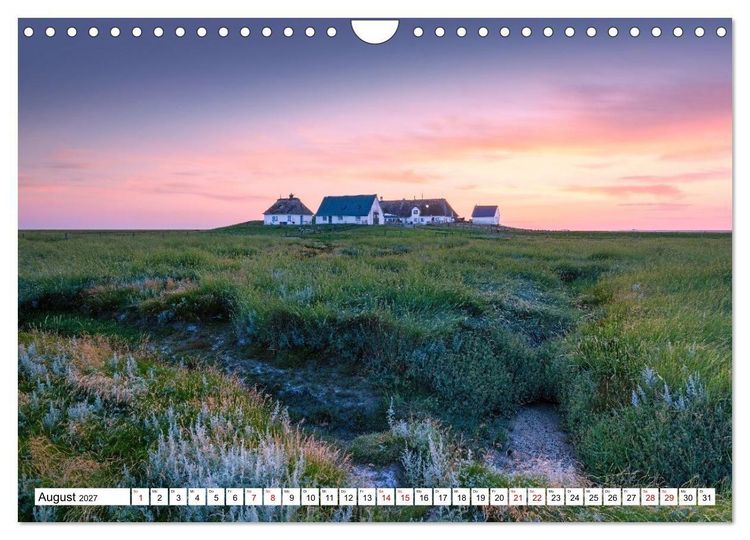 Produktbild: Schleswig-Holstein - Momente zwischen den Meeren (Wandkalender 2027 DIN A4 quer), CALVENDO Monatskalender