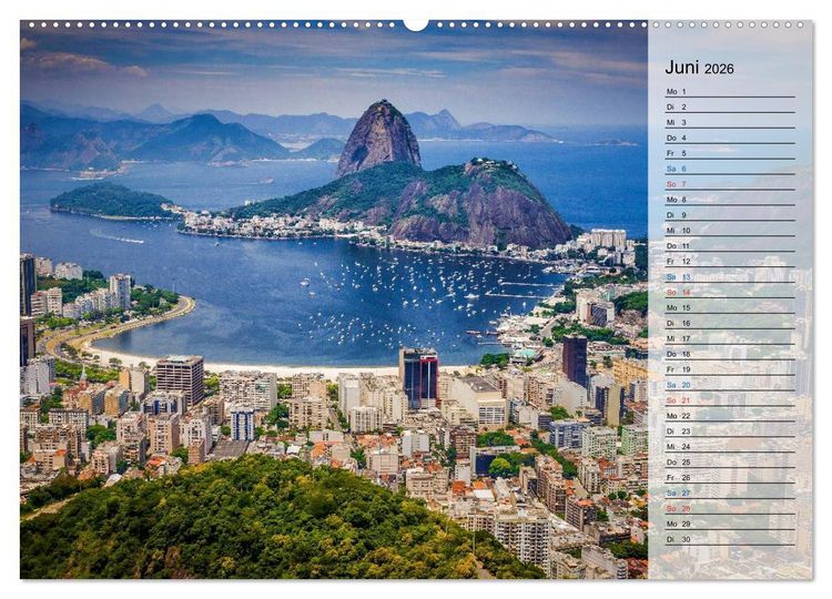Produktbild: METROPOLEN - die sch&ouml;nsten Weltst&auml;dte (hochwertiger Premium Wandkalender 2026 DIN A2 quer), Kunstdruck in Hochglanz