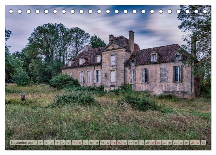 Produktbild: Lost Places - vergessene Sch&auml;tze (Tischkalender 2026 DIN A5 quer), CALVENDO Monatskalender