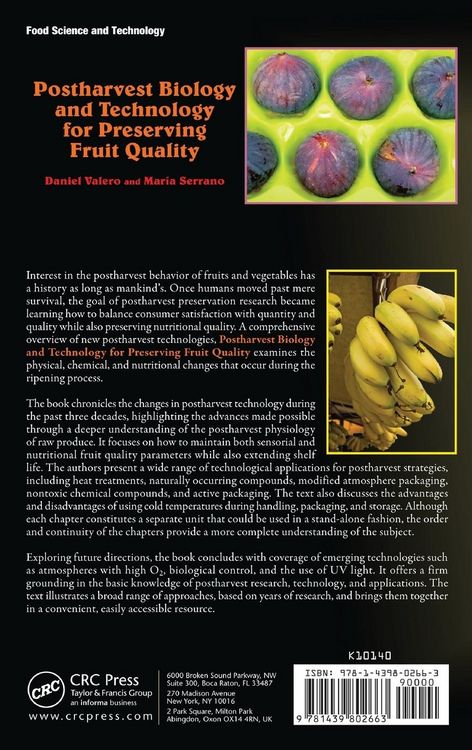 Produktbild: Postharvest Biology and Technology for Preserving Fruit Quality