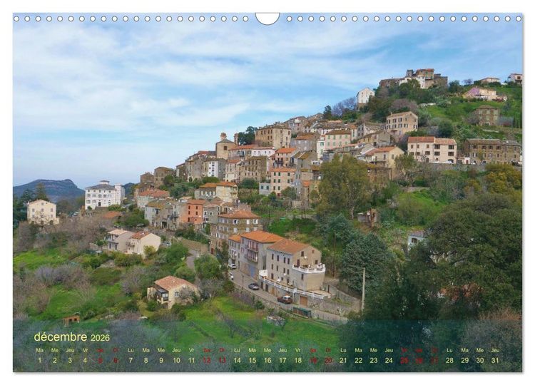 Produktbild: Les balades au Cap Corse (Calendrier mural 2026 DIN A3 vertical), CALVENDO calendrier mensuel