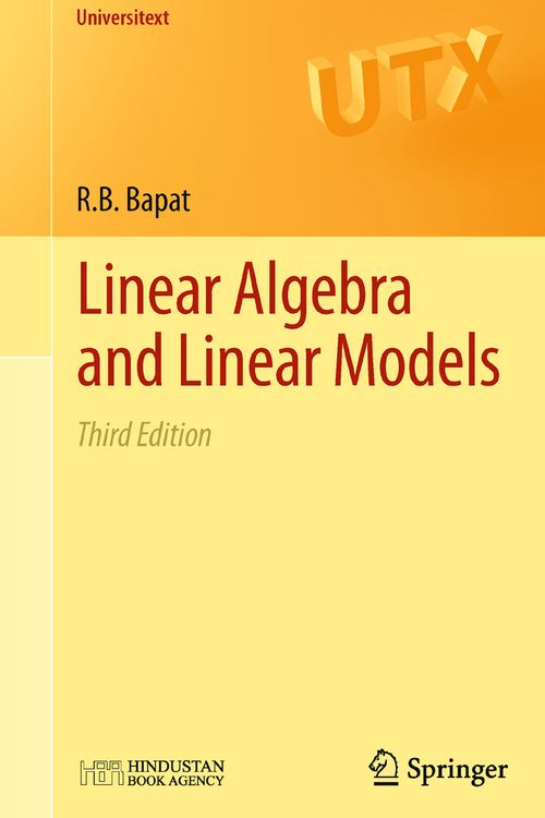 Produktbild: Linear Algebra and Linear Models