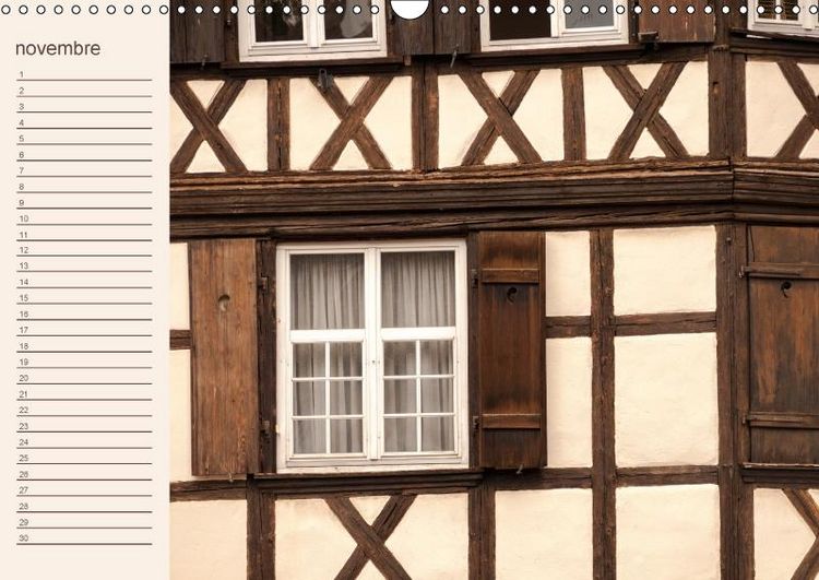 Produktbild: Ramsey, B: Maisons et colombages d'Alsace (Calendrier mural