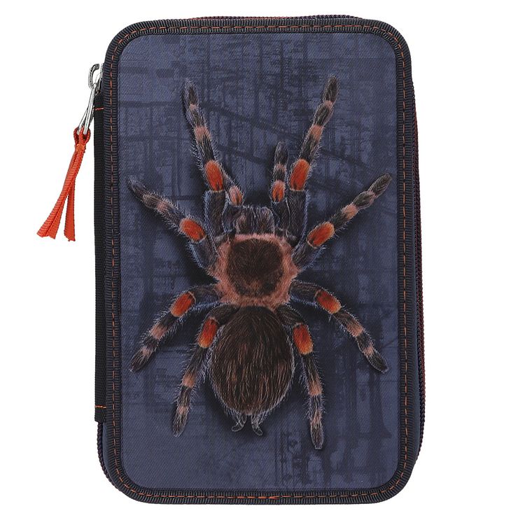 Produktbild: Adventure World 2 Fach Federtasche mit Spinne