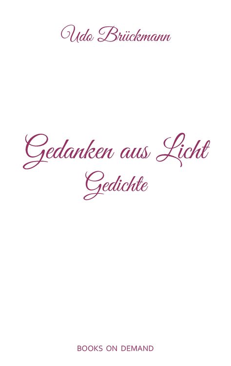 Produktbild: Gedanken aus Licht