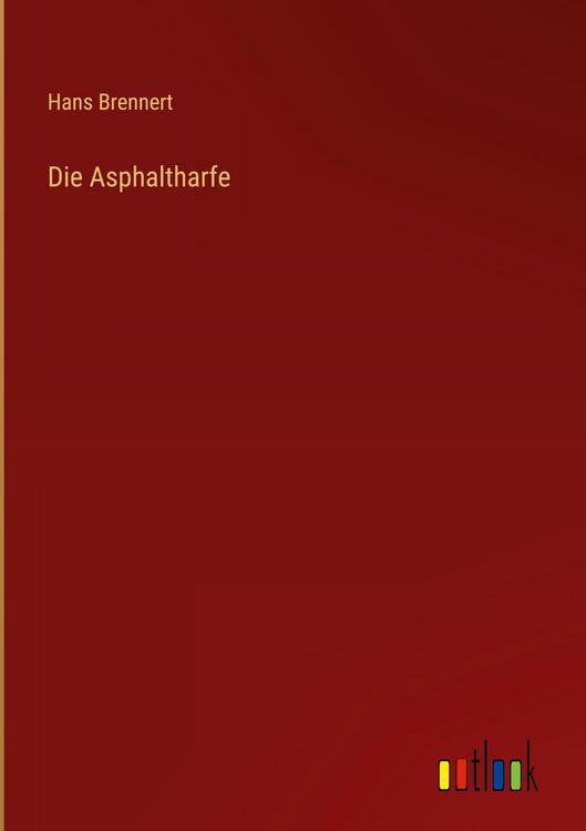Produktbild: Die Asphaltharfe