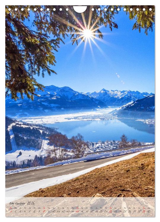 Produktbild: Rund um Zell am See (Wandkalender 2026 DIN A4 hoch), CALVENDO Monatskalender