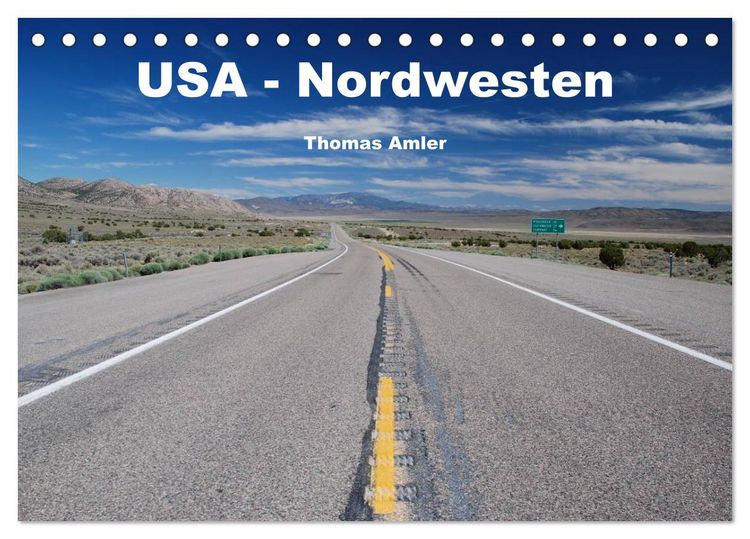 Produktbild: USA - Nordwesten (Tischkalender 2026 DIN A5 quer), CALVENDO Monatskalender