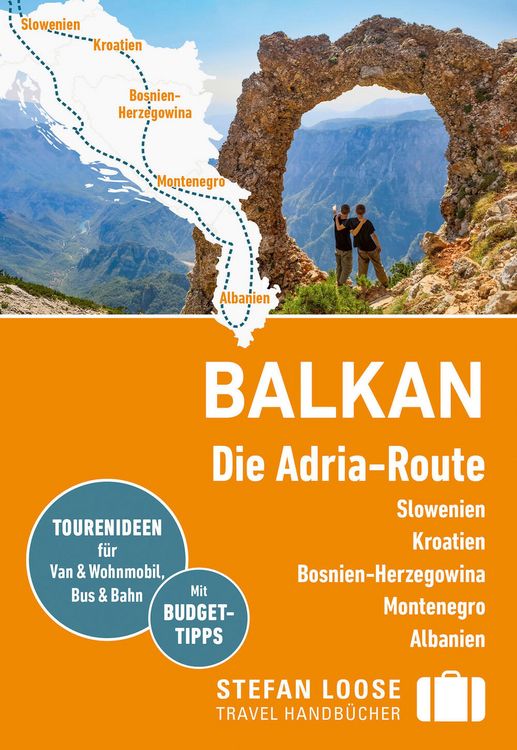 Produktbild: Balkan, Die Adria-Route. Slowenien, Kroatien, Bosnien und Herzegowina, Montenegro, Albanien